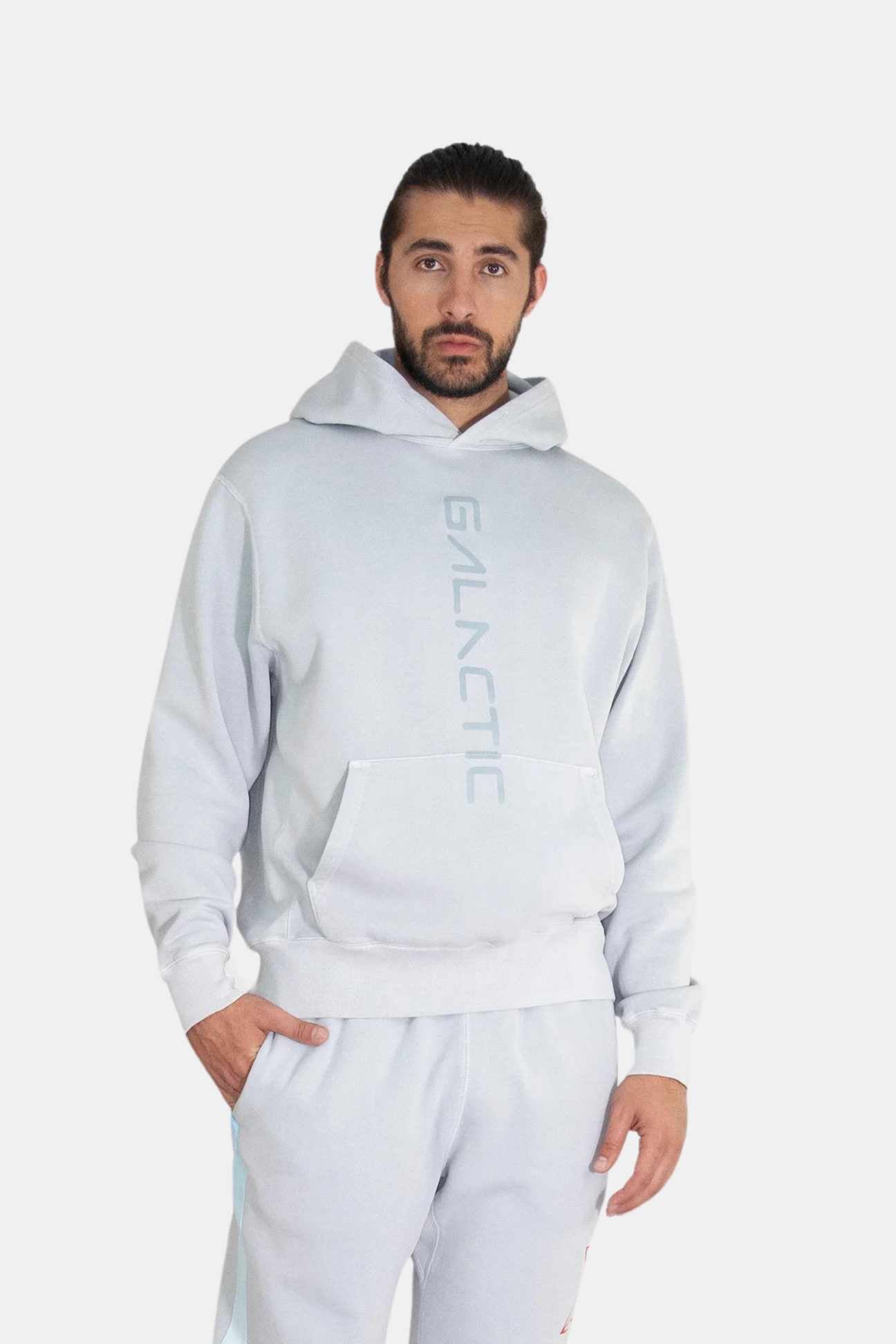 Hyper Galactic Hoodie in Galactic Gray - GFL