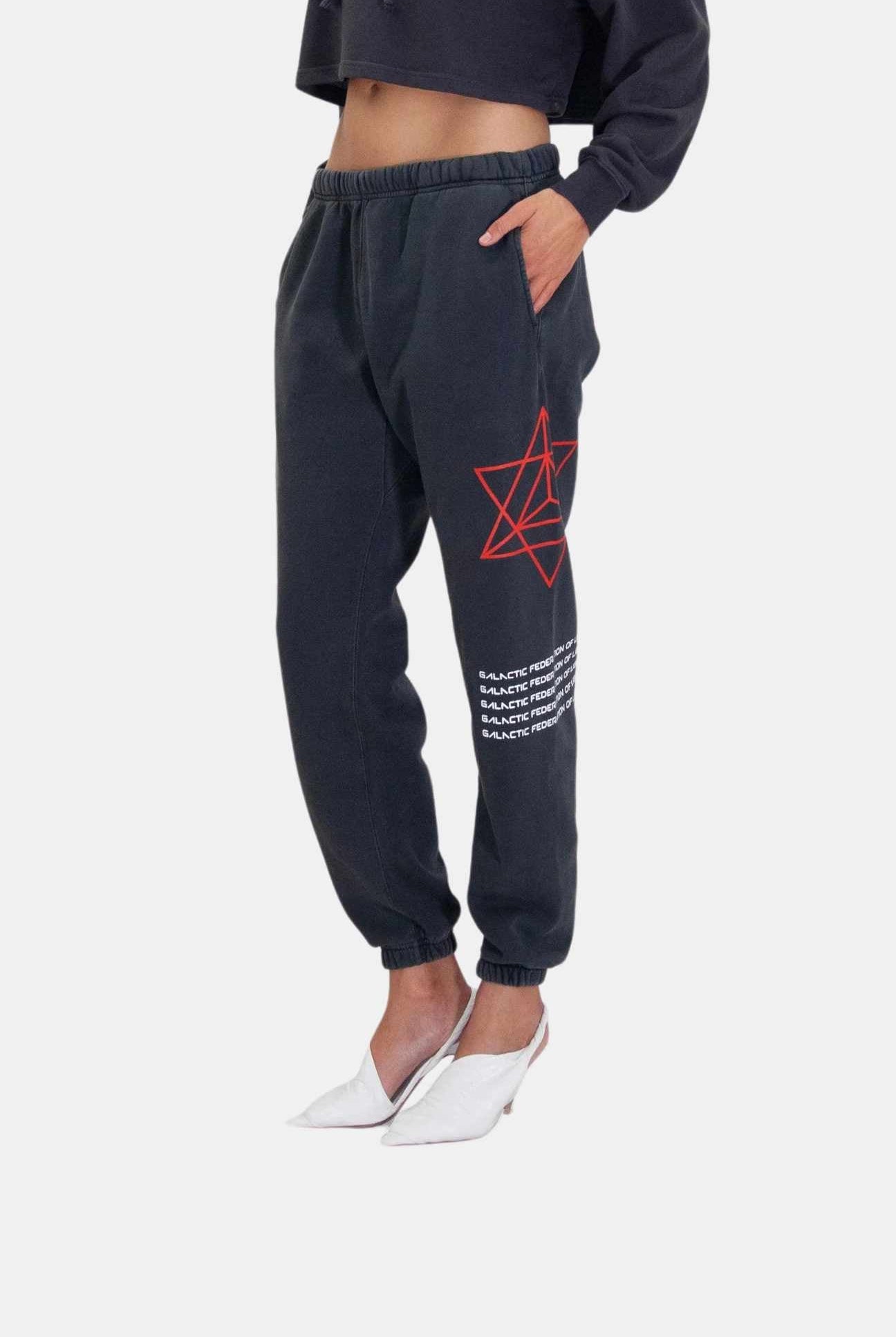 Hyper Galactic Sweatpants in Space Glow - GFL