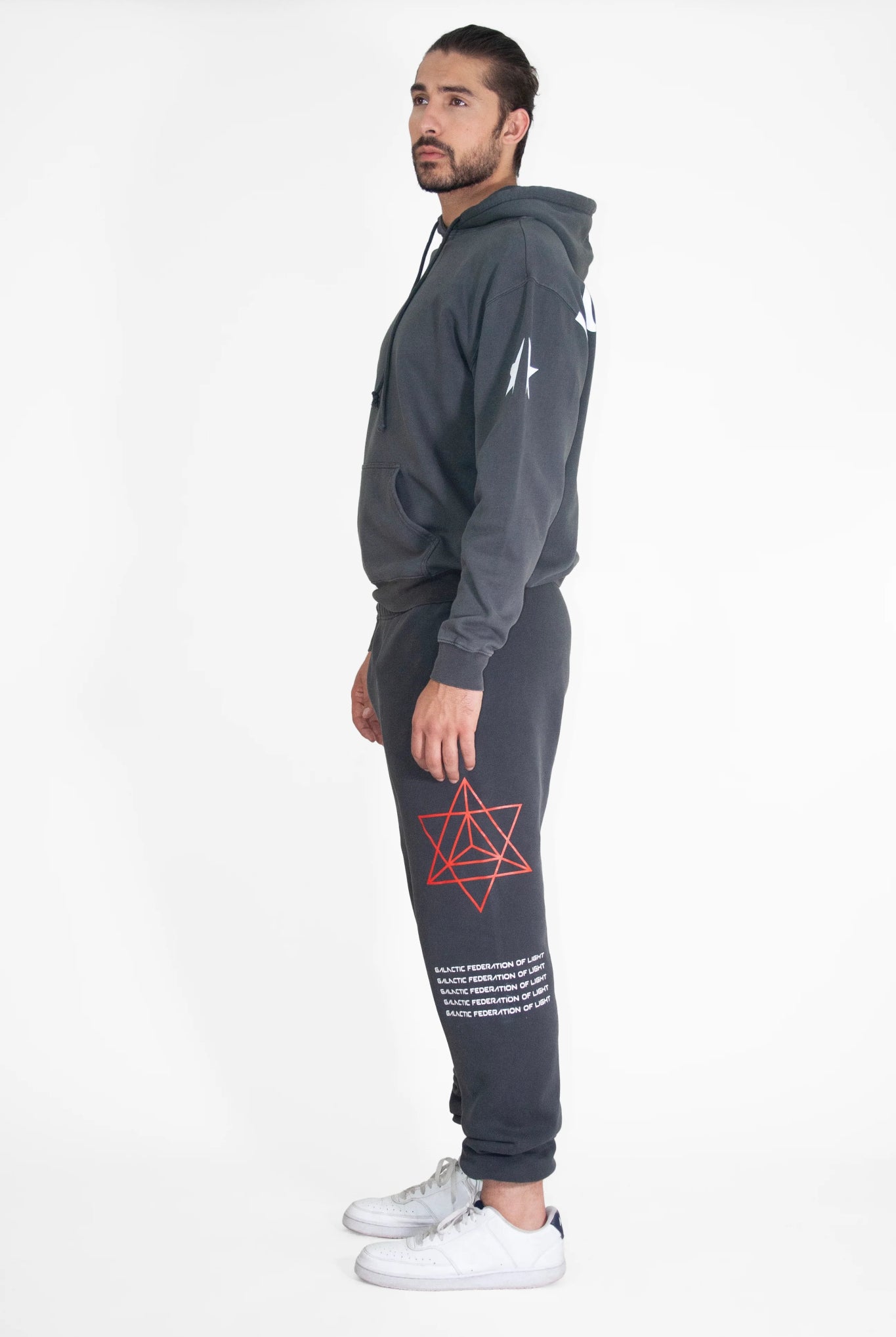 Hyper Galactic Sweatpants in Space Glow - GFL