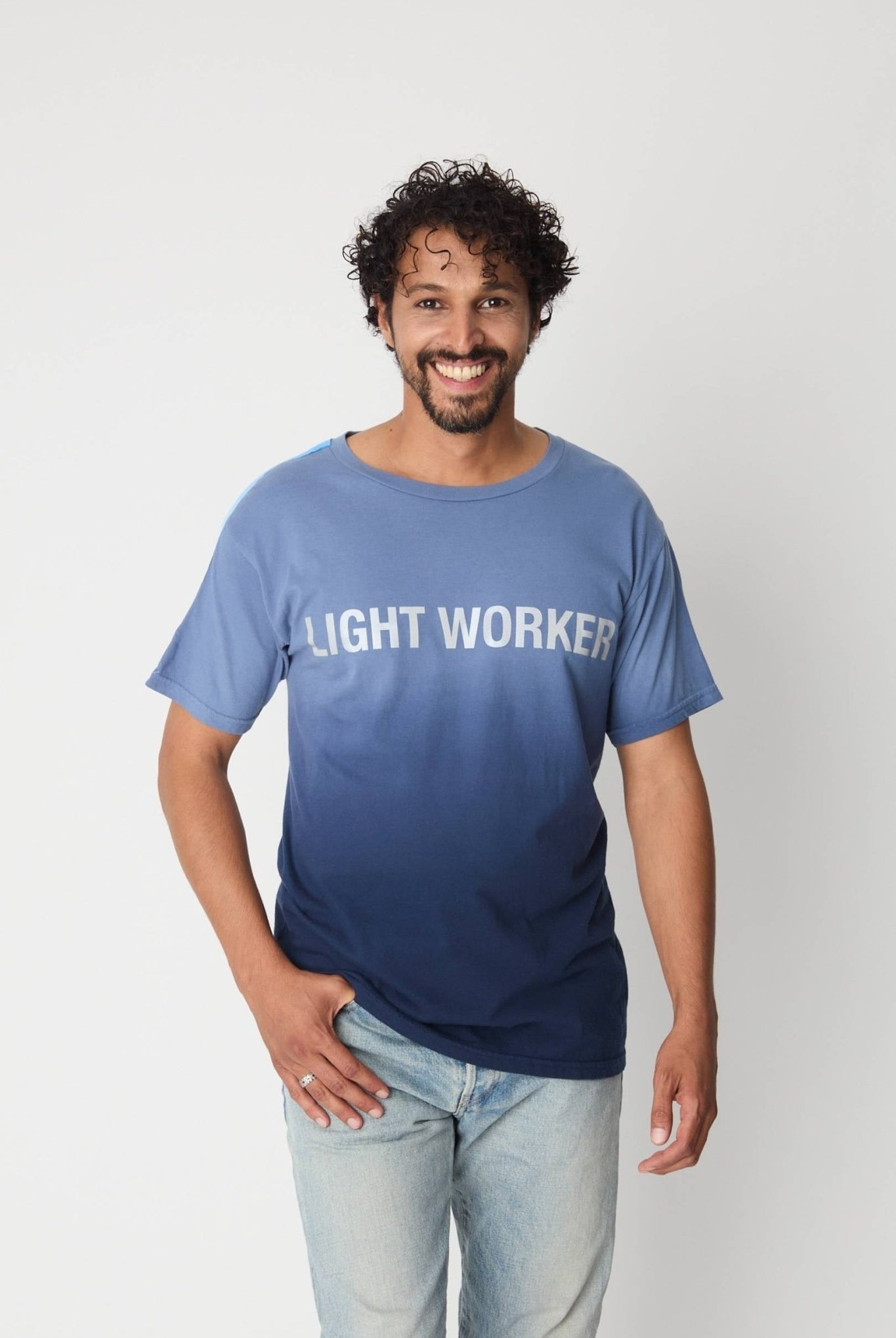Light Worker T-Shirt in Storm - GFL