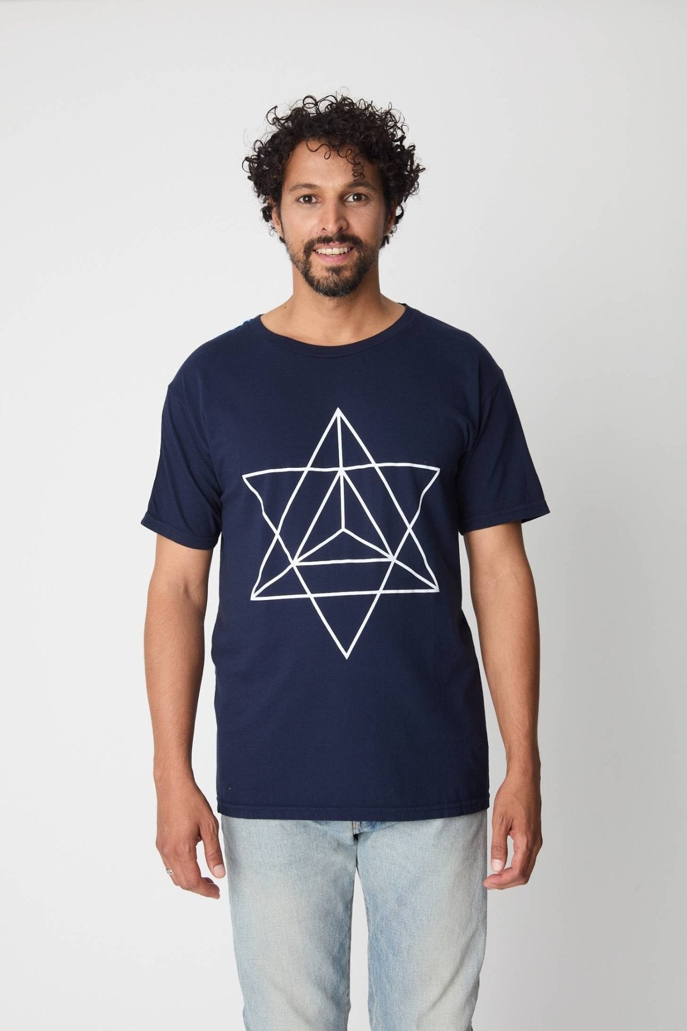 Merkaba T-Shirt in Deep Sea - GFL