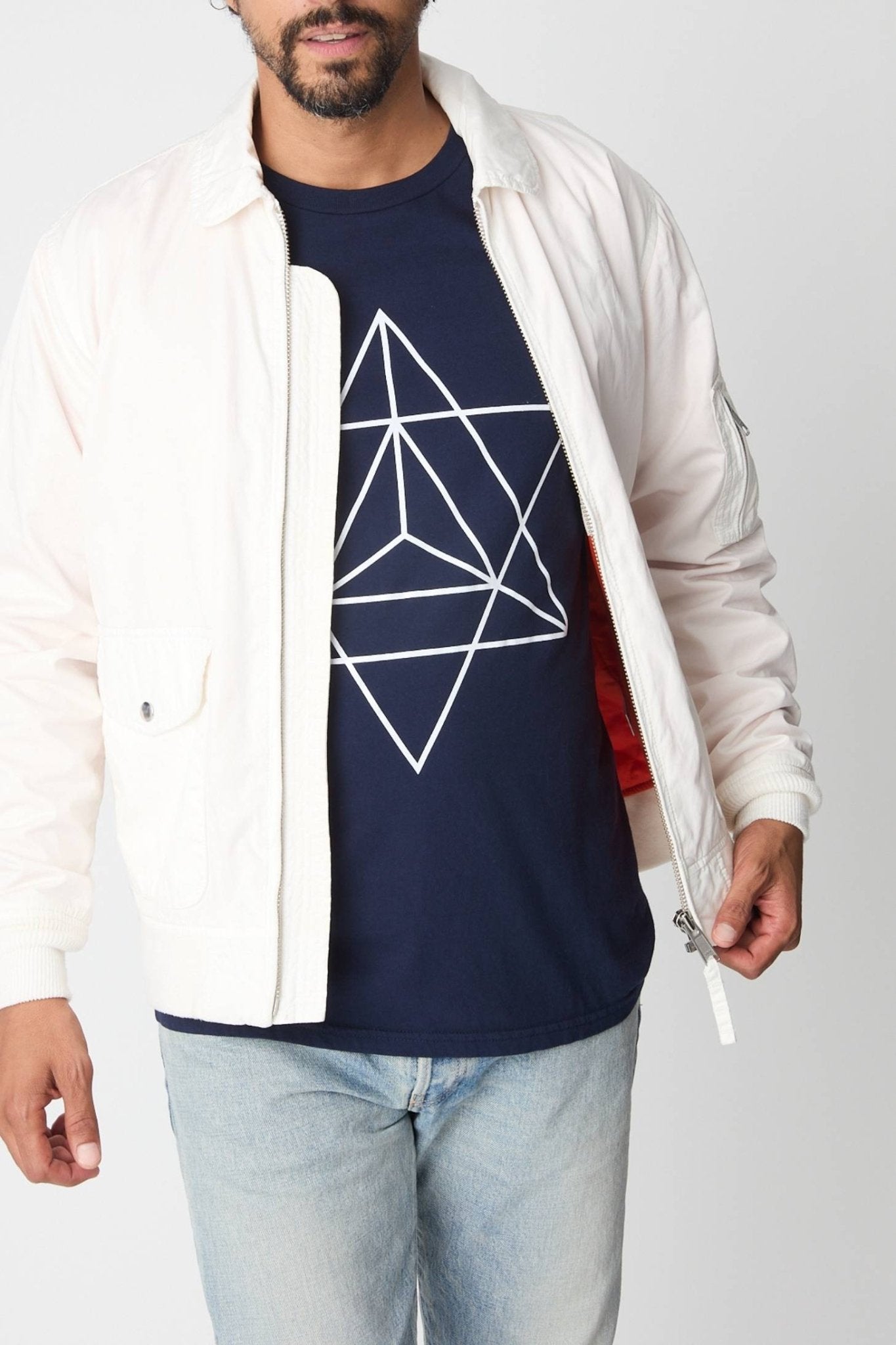 Merkaba T-Shirt in Deep Sea - GFL