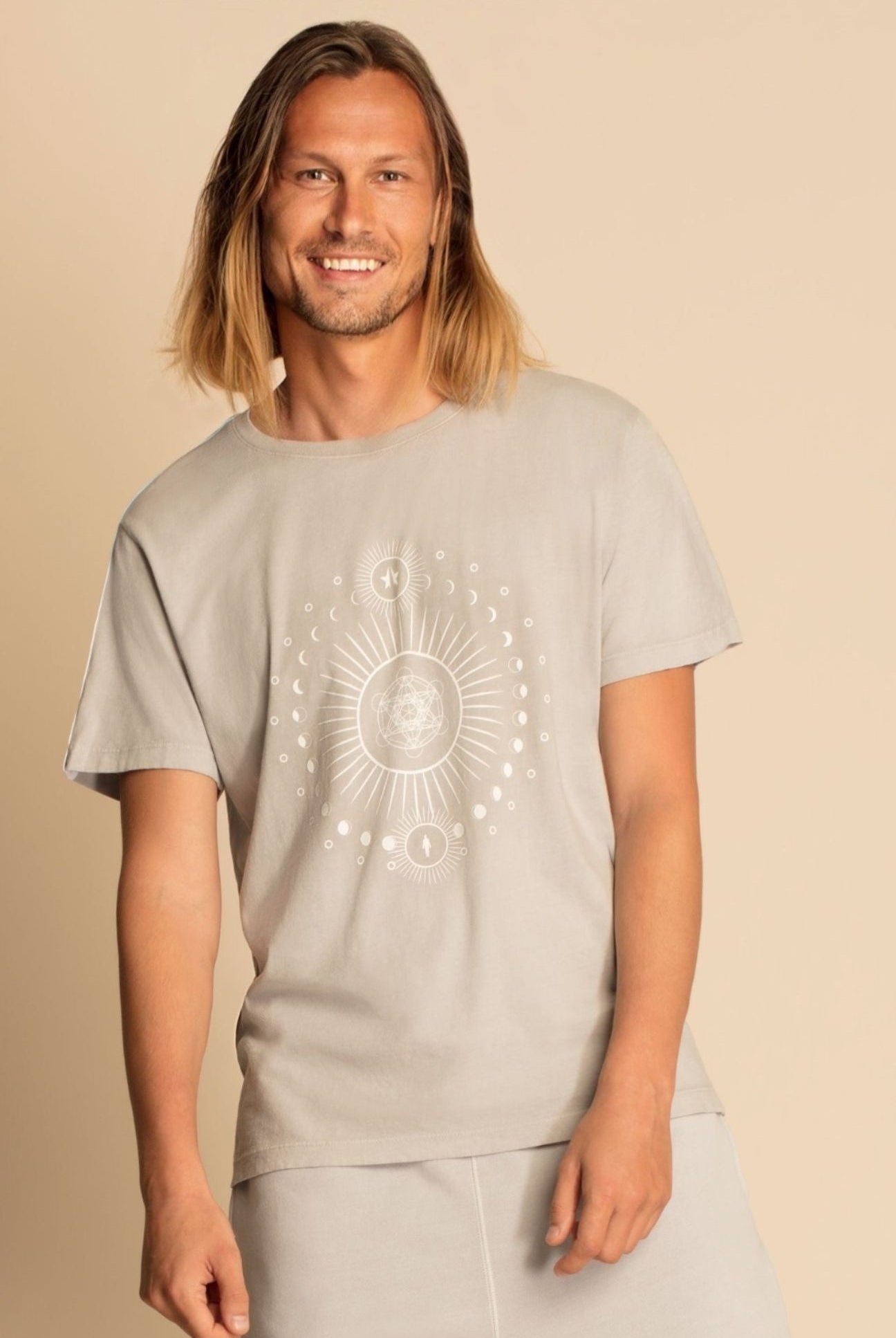Moon Metatron T-Shirt in Galactic Gray - GFL