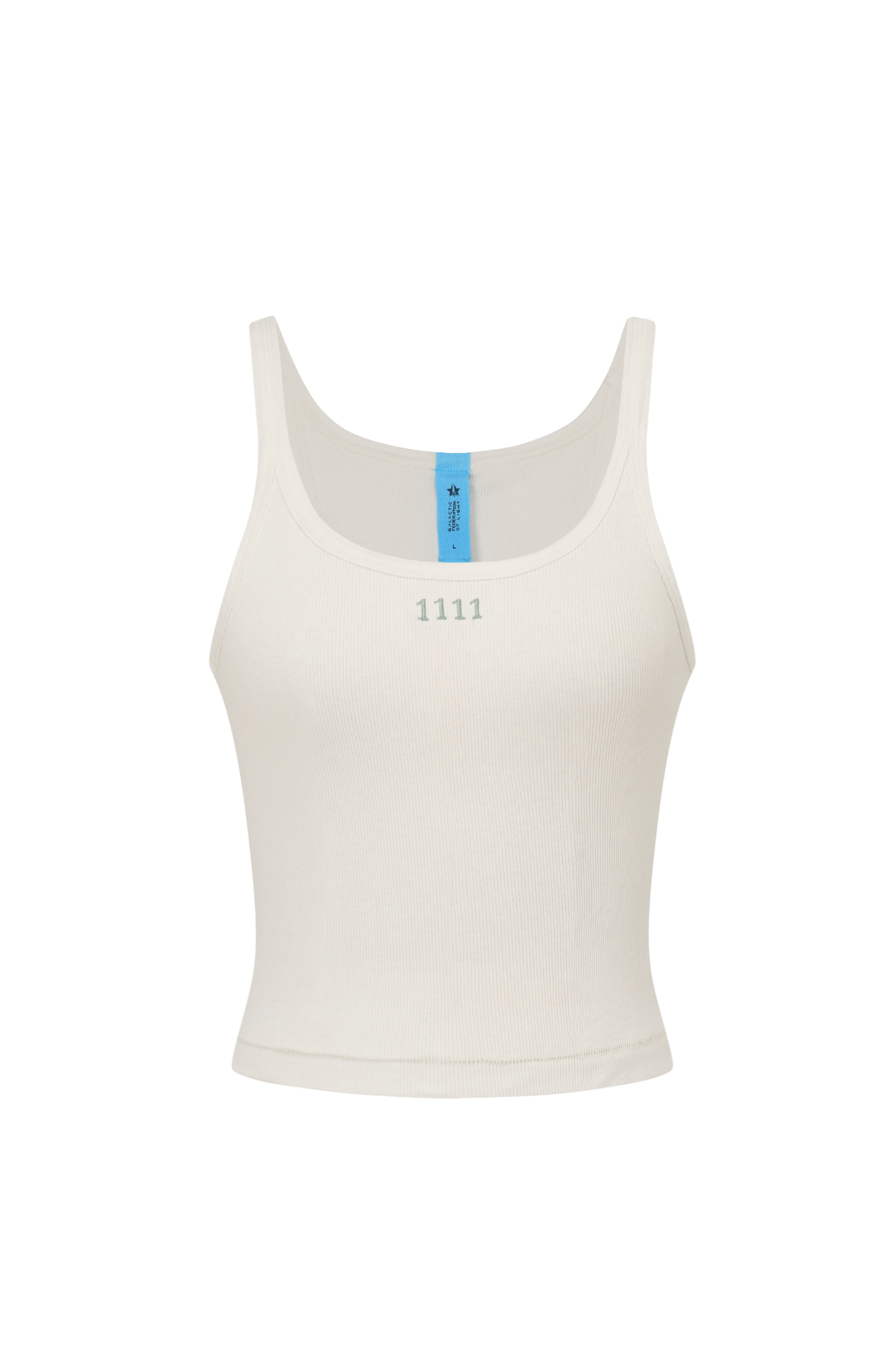 Women's 1111 Cropped Tank in Bone - GFL