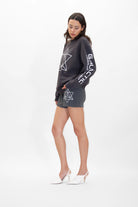 Women's Merkaba Shorts in Space Glow - GFL