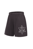 Women's Merkaba Shorts in Space Glow - GFL