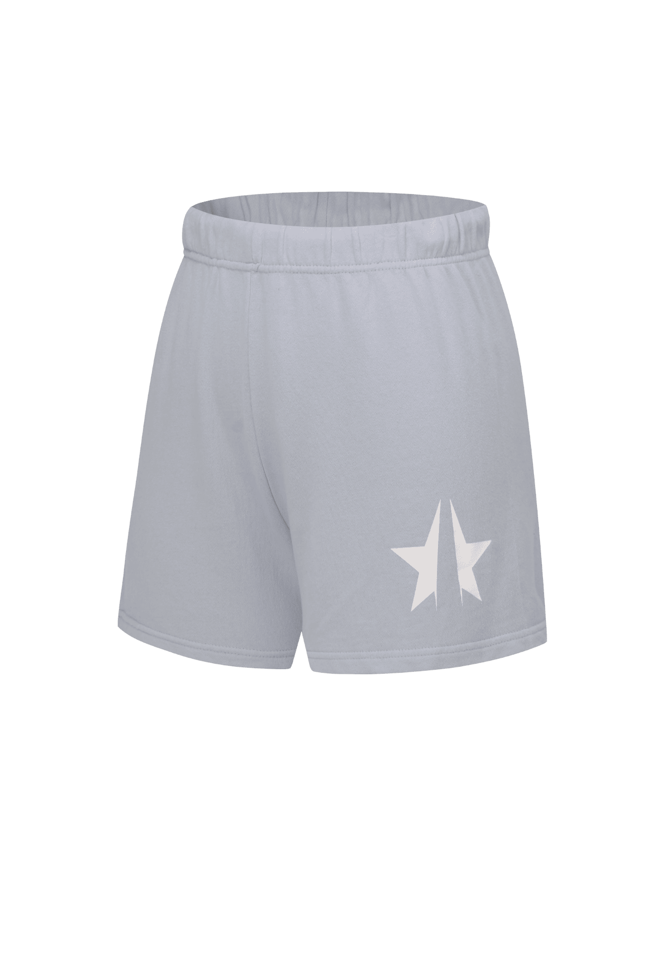 Women's Star Shorts in Galactic Gray - GFL