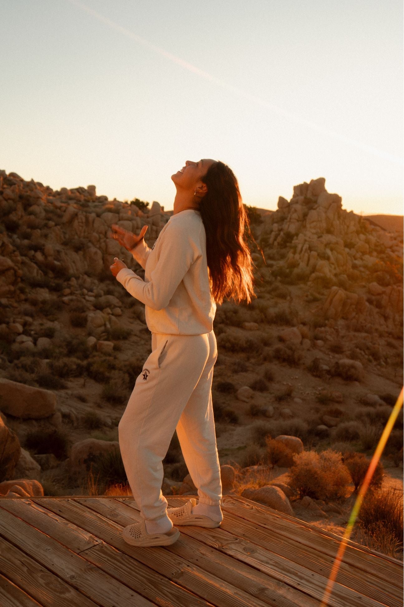 Women's Starseed Pants in Bone - GFL