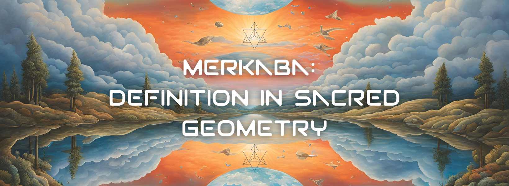 Merkaba star tetrahedron