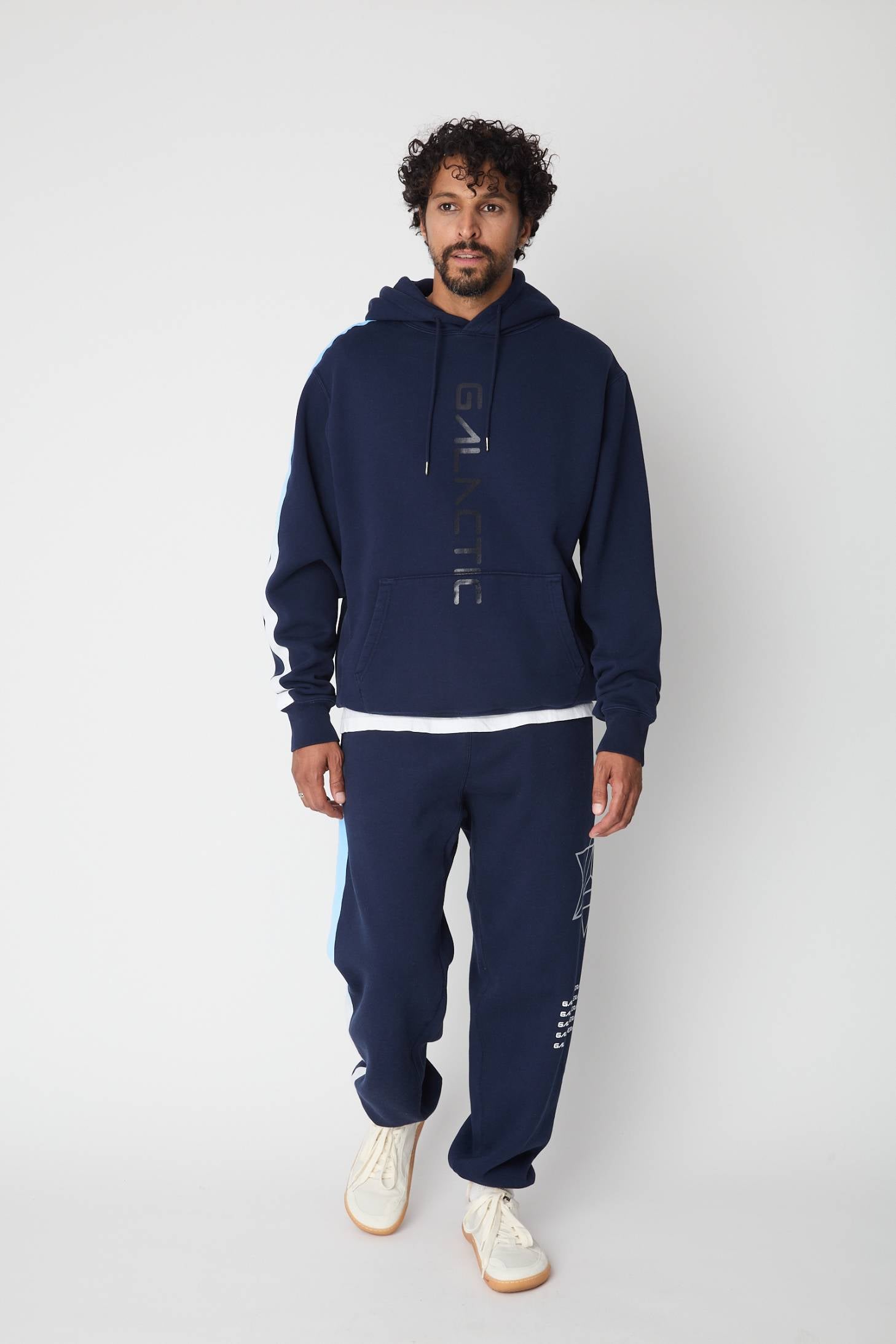 Hyper Galactic Hoodie in Deep Sea