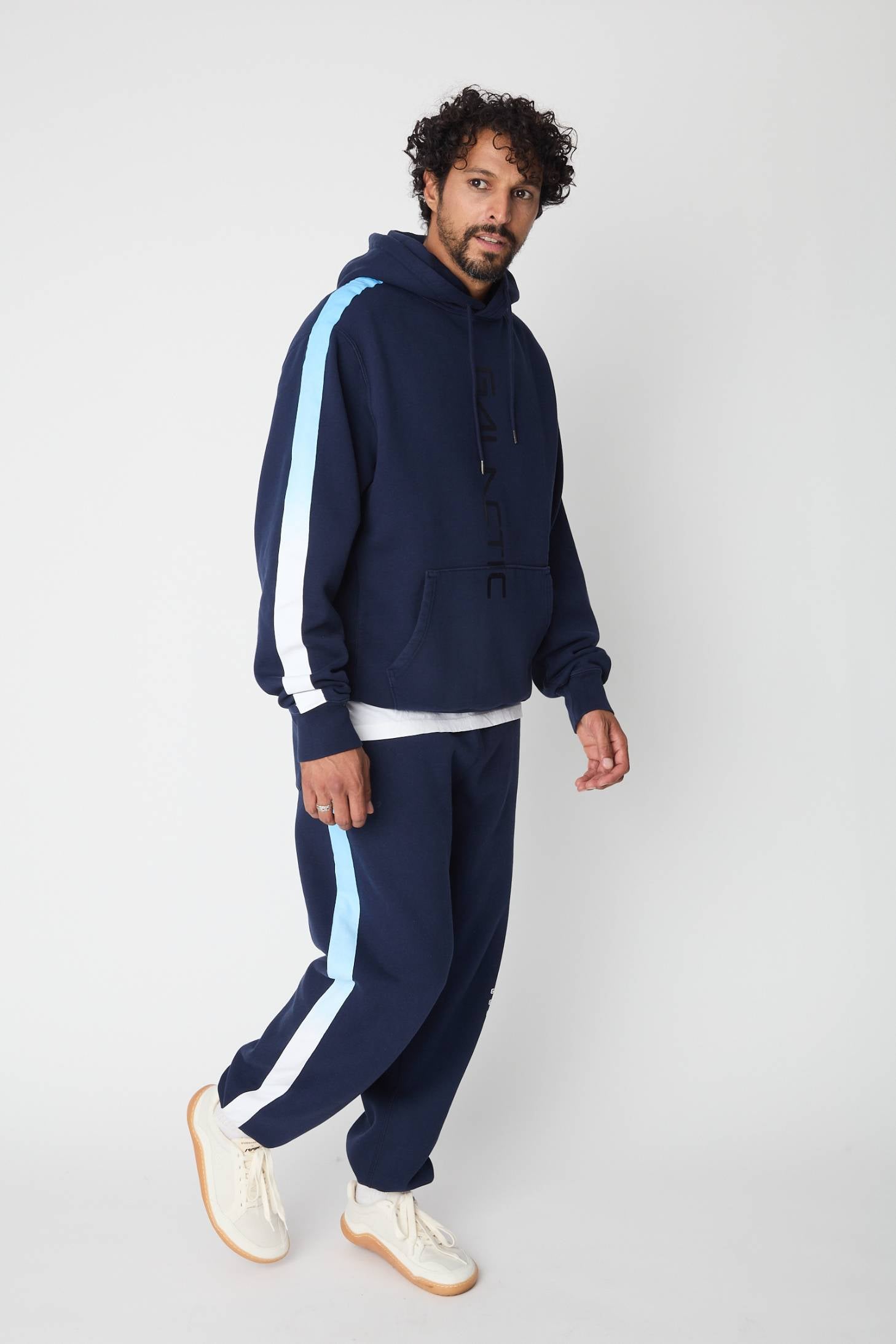 Hyper Galactic Hoodie in Deep Sea