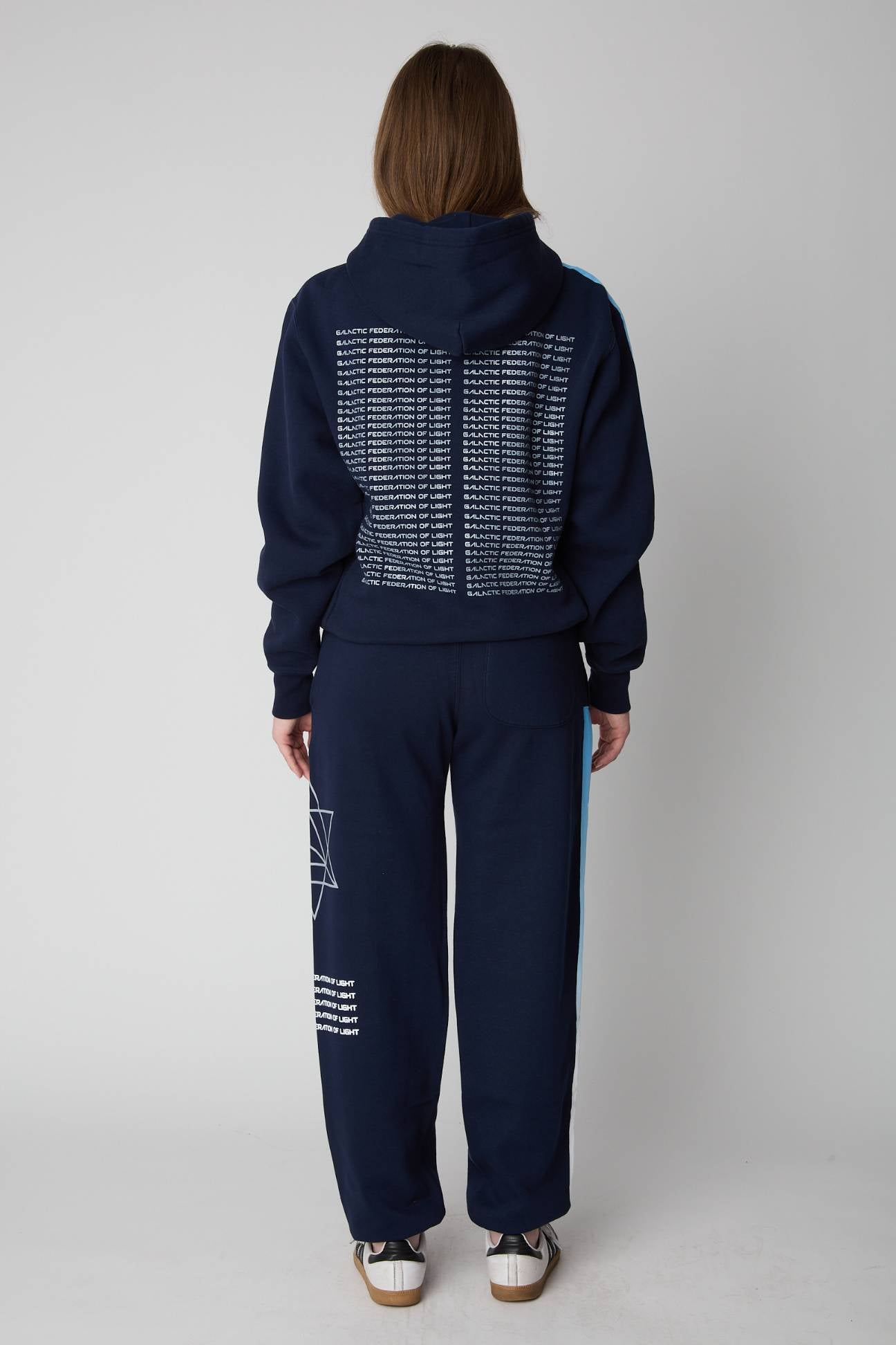 Hyper Galactic Hoodie in Deep Sea