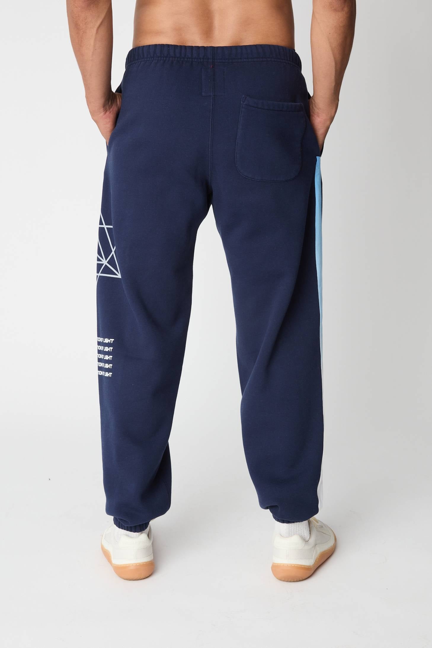 Hyper Galactic Sweatpants in Deep Sea