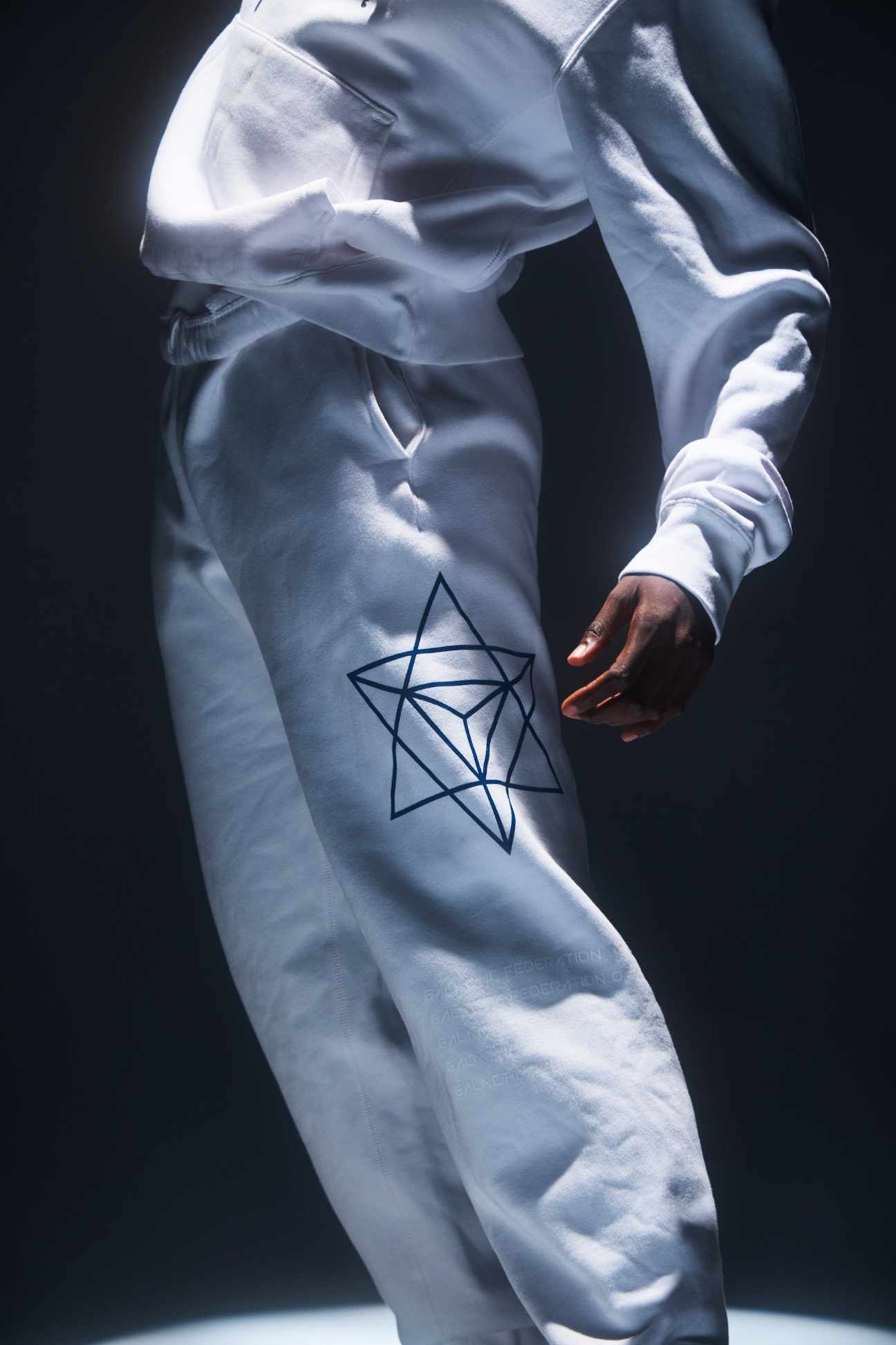 Hyper Galactic Sweatpants in Lite Beam
