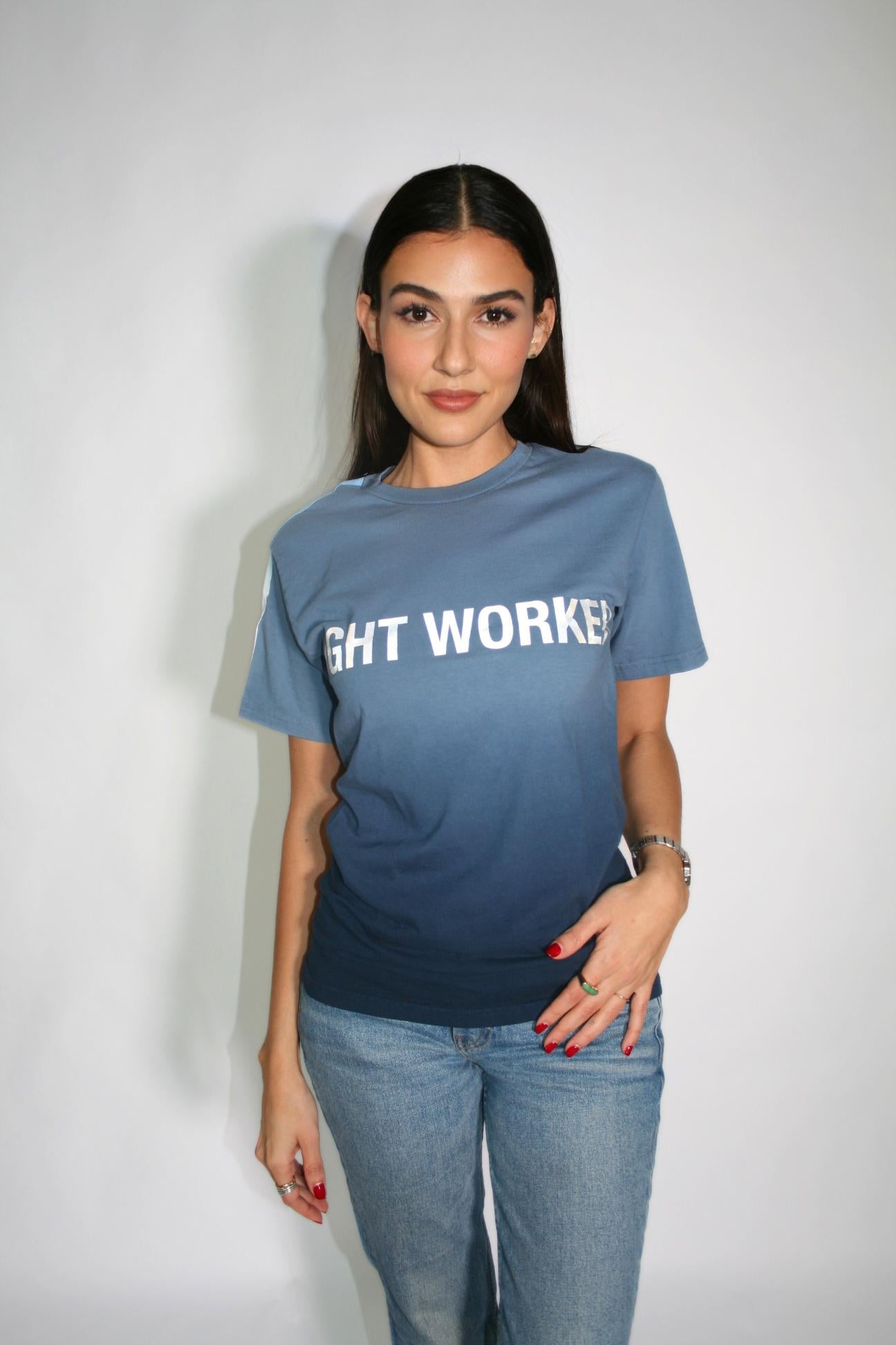 Light Worker T-Shirt in Storm