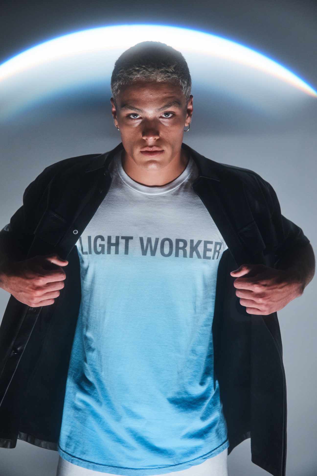 Light Worker T-Shirt in Atmosphere