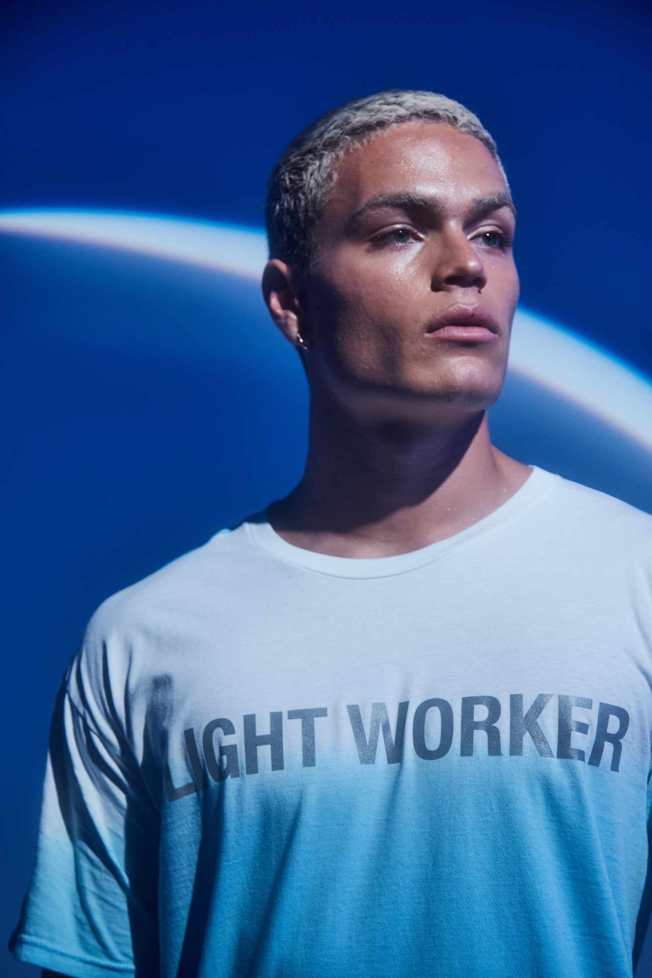 Light Worker T-Shirt in Atmosphere