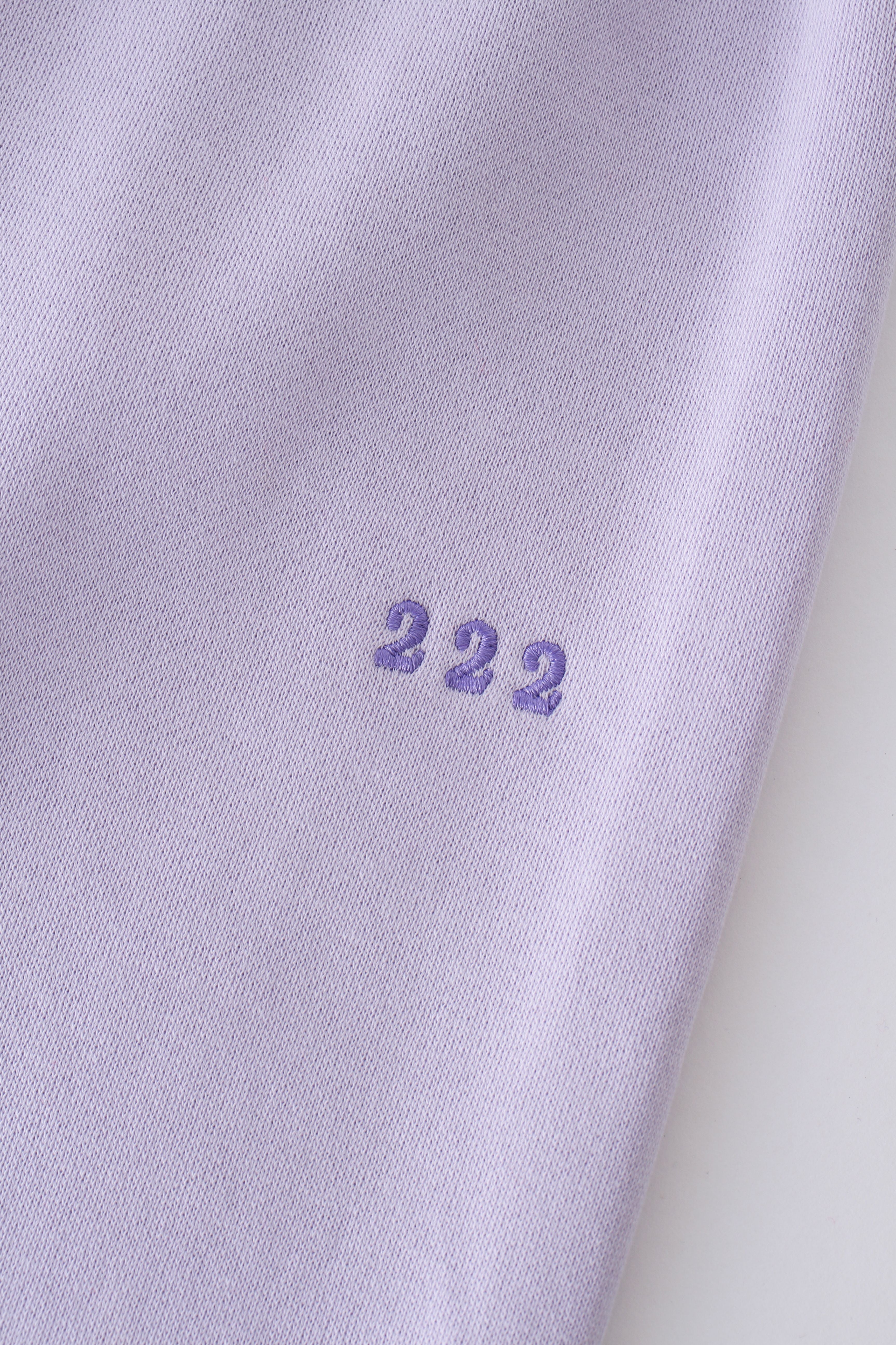 222 purple embroidery on purple pants