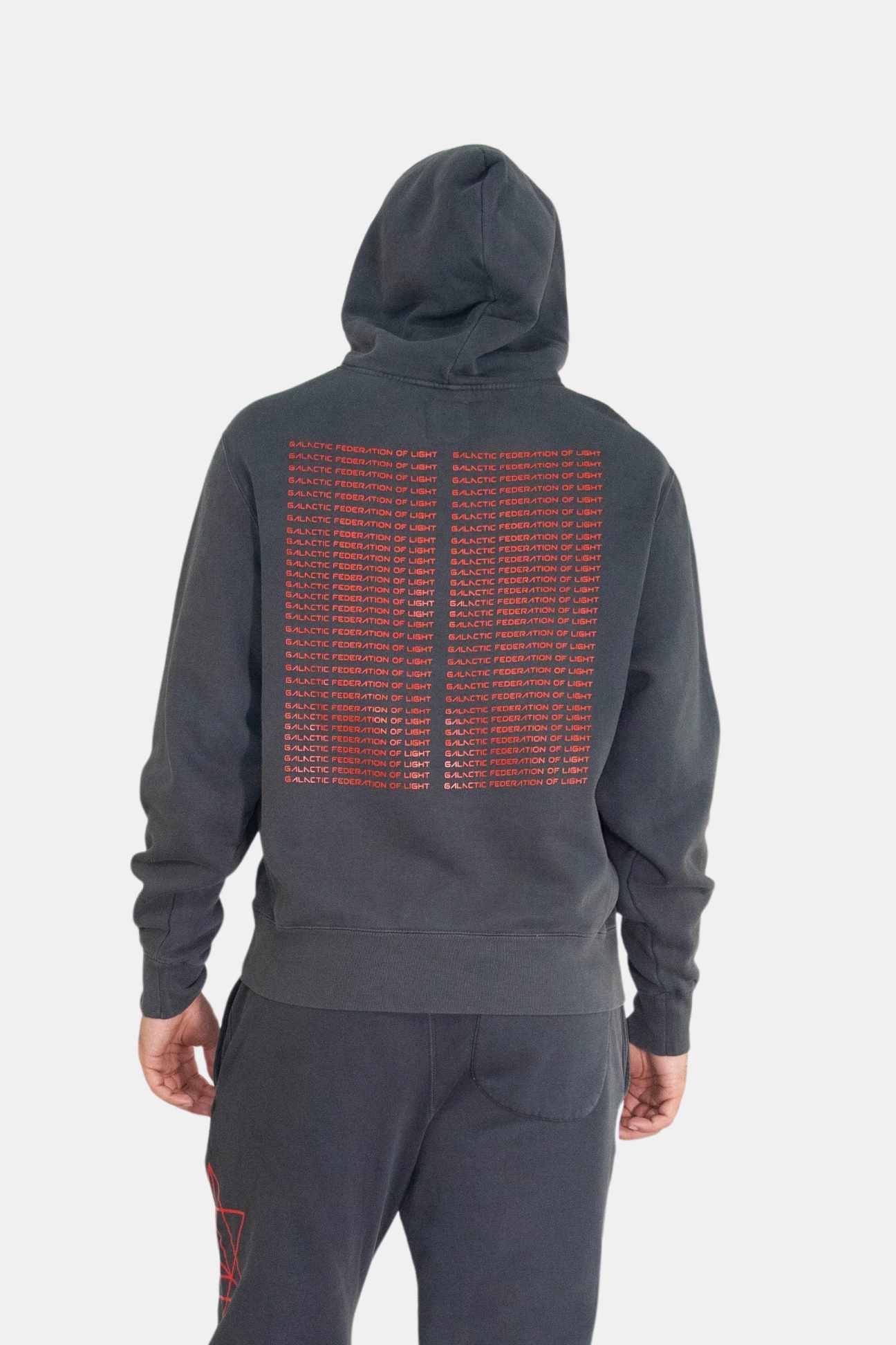 Hyper Galactic Hoodie in Space Glow - GFL