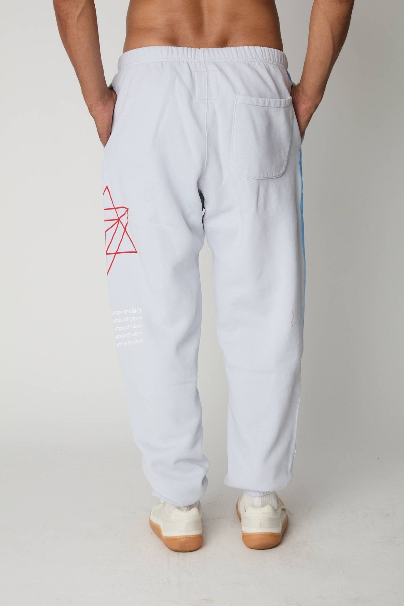 Hyper Galactic Sweatpants in Galactic Gray - GFL