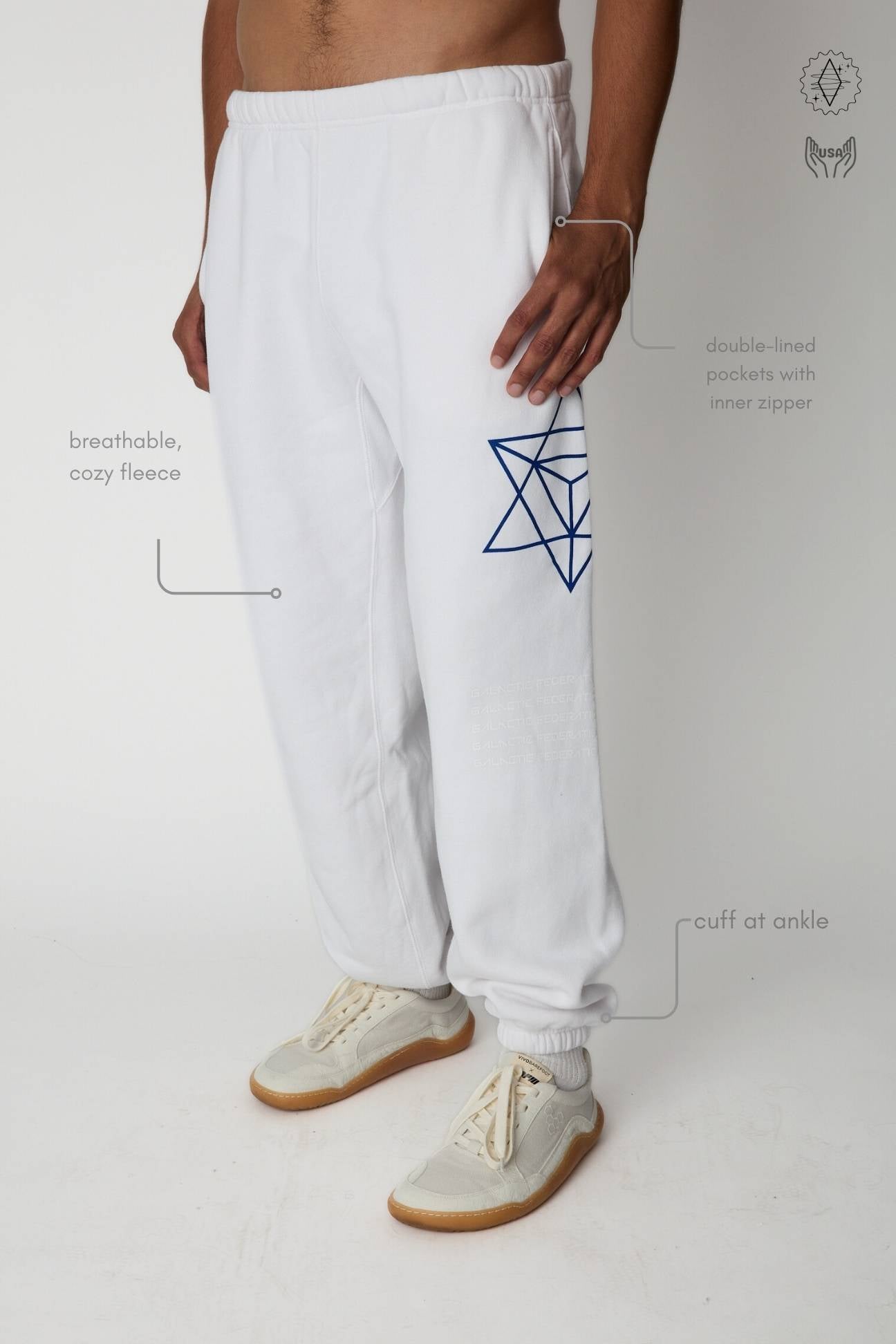 Hyper Galactic Sweatpants in Lite Beam - GFL