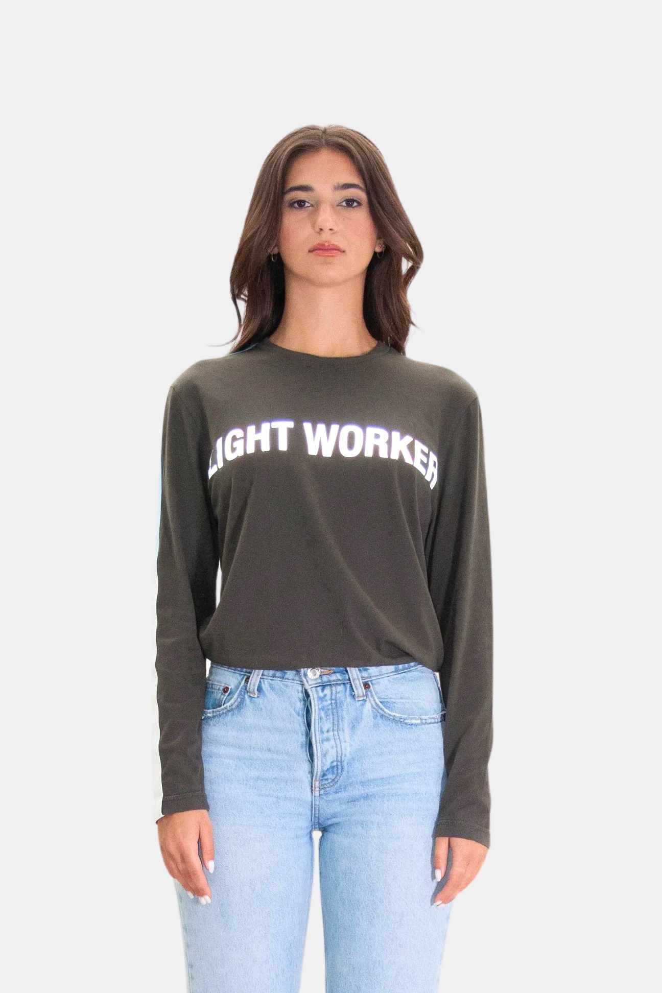 Light Worker Unisex Long Sleeve T-Shirt in Caladan - GFL