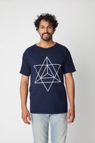 Merkaba T-Shirt in Deep Sea - GFL