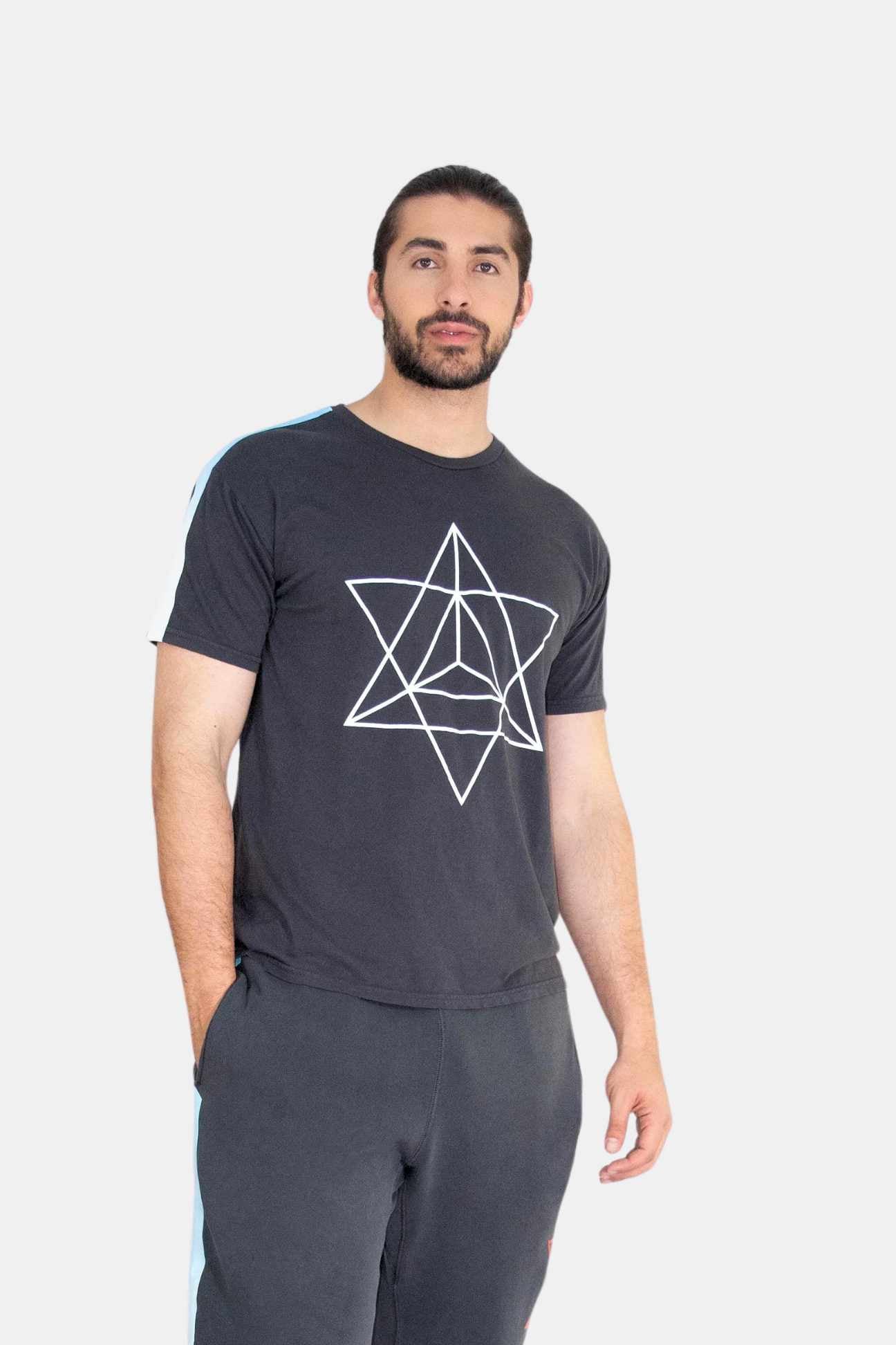 Merkaba T-Shirt in Space Glow - GFL
