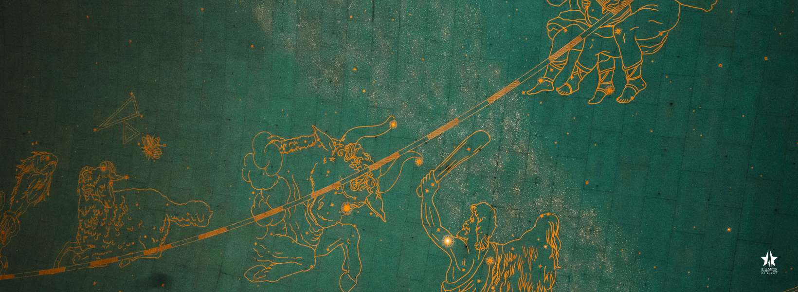 constellations on the ceiling of grand central station