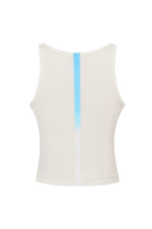 Women's 1111 Cropped Tank in Bone - GFL