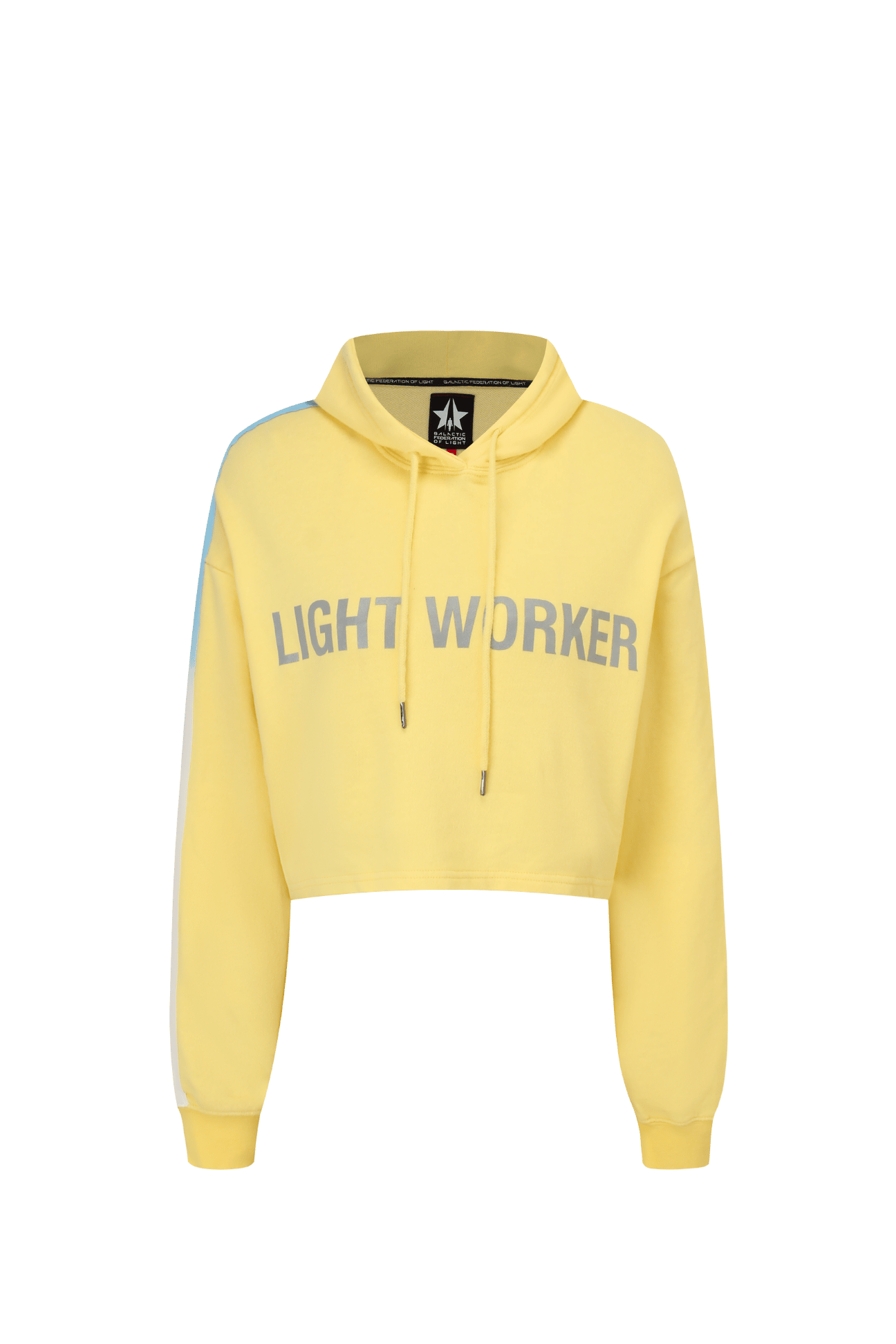 Women's Light Worker Cropped Hoodie in Aura - GFL