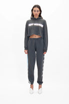 Women's Light Worker Cropped Hoodie in Space Glow - GFL