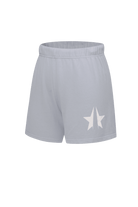 Women's Star Shorts in Galactic Gray - GFL